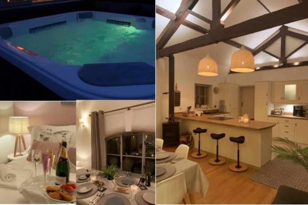 Stunning Barn Private Hot Tub Malvern & Worcester Sleeps 6 외부 사진