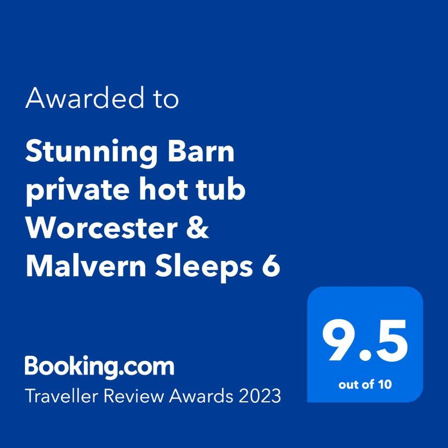 Stunning Barn Private Hot Tub Malvern & Worcester Sleeps 6 외부 사진